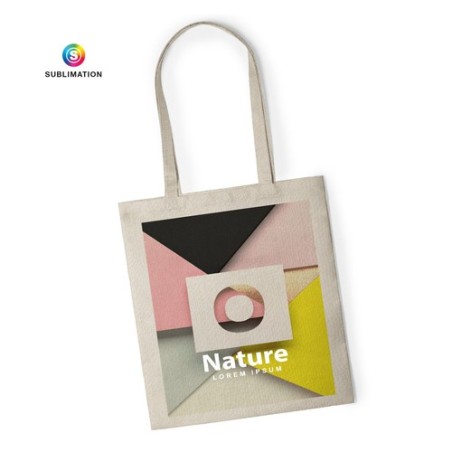 Sac Personnalisé Publicitaire de Sublimation - Prosum Matières : polyester Couleurs : naturel goodies publicitaire événementiel