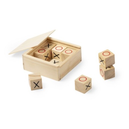 Jeu en Bois Unique Cadeau d'Entreprise Grapex Matières : bois marquage laser ultra précis