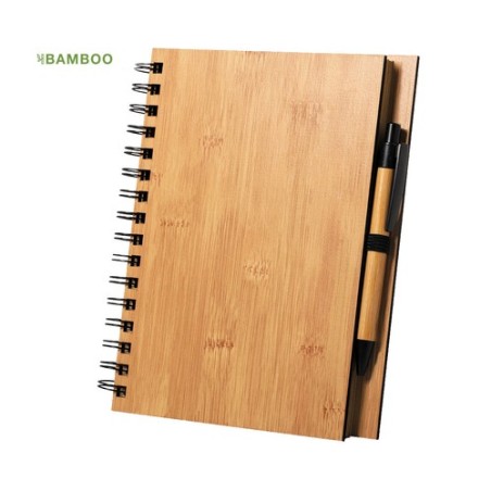 Cahier Personnalisé Éco-responsable et Pratique Polnar Matières : bambou