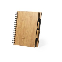 Cahier Personnalisé Éco-responsable et Pratique Polnar Matières : bambou 2