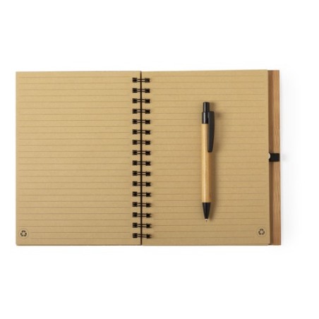 Cahier Personnalisé Éco-responsable et Pratique Polnar Matières : bambou impression haute définition