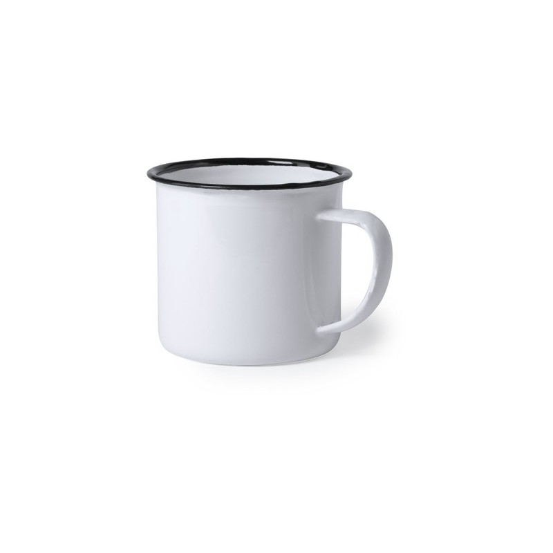 Tasse personnalisable de sublimation - Kantol - Mug Matières : métal Couleurs : noir