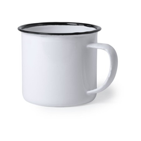 Tasse personnalisable de sublimation - Kantol - Mug Matières : métal Couleurs : noir