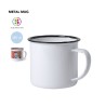 Tasse personnalisable de sublimation - Kantol - Mug Matières : métal Couleurs : noir personnalisable avec votre logo