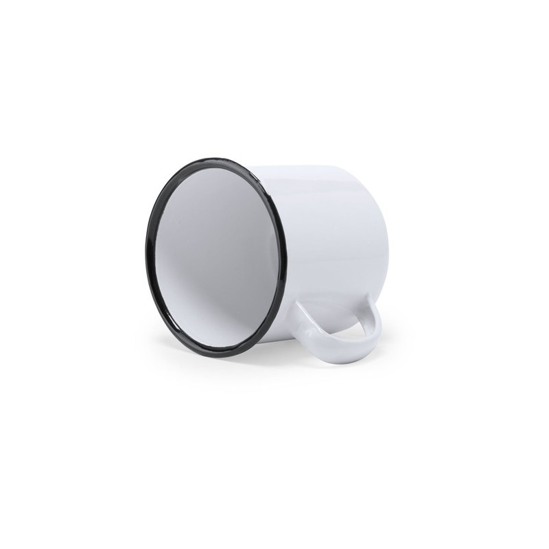 Tasse personnalisable de sublimation - Kantol - Mug Matières : métal Couleurs : noir cadeau entreprise pas cher