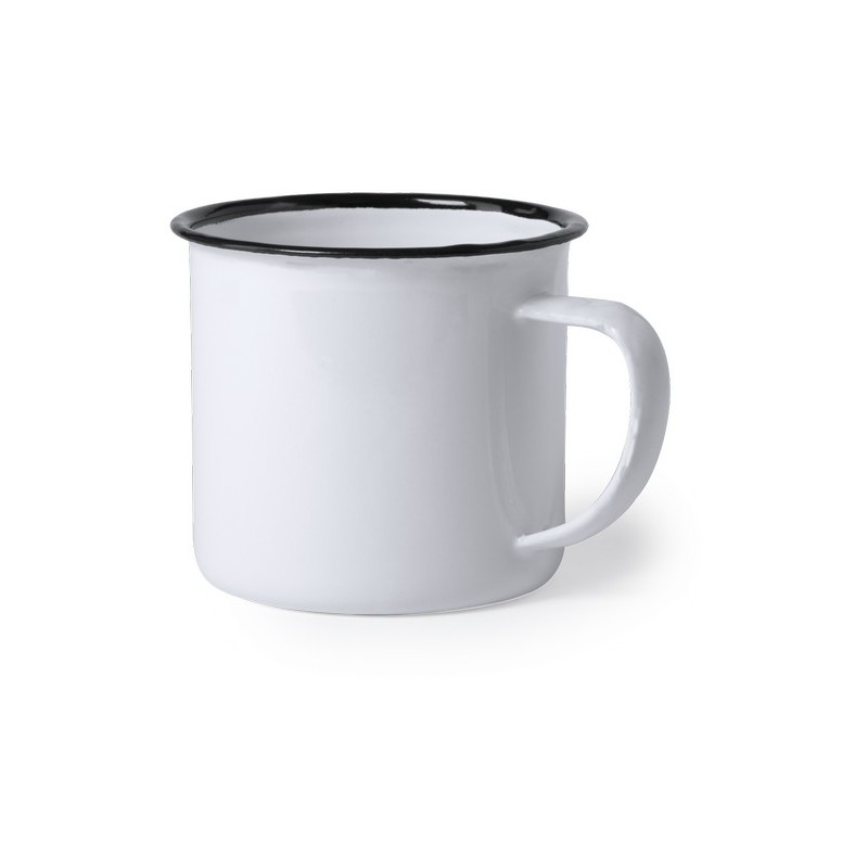 Tasse personnalisable de sublimation - Kantol - Mug Matières : métal Couleurs : noir impression haute définition