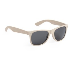 Lunettes de soleil personnalisées avec protection UV400 - Kilpan Matières : fibre de bambou Couleurs : naturel