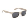 Lunettes de soleil personnalisées avec protection UV400 - Kilpan Matières : fibre de bambou Couleurs : naturel