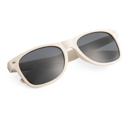 Lunettes de soleil personnalisées avec protection UV400 - Kilpan Matières : fibre de bambou Couleurs : naturel cadeau entreprise
