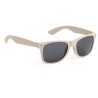 Lunettes de soleil personnalisées avec protection UV400 - Kilpan Matières : fibre de bambou Couleurs : naturel marquage laser ul