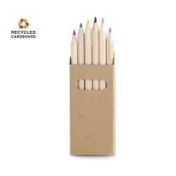 Boîte Éco-responsable Personnalisée de Crayons, Cadeau Girls Matières : carton recyclé 2