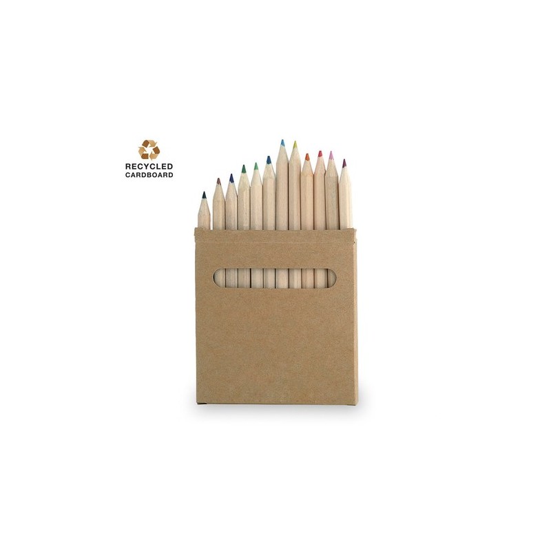 Boîte de Crayons Personnalisée pour Garçons Matières : carton recyclé personnalisable avec votre logo