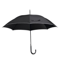 Parapluie Résistant Personnalisé Élégant - Royal à Prix Abordable Matières : pongée Couleurs : noir