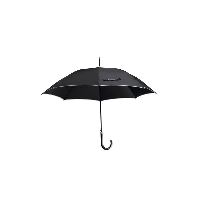 Parapluie Résistant Personnalisé Élégant - Royal à Prix Abordable Matières : pongée Couleurs : noir