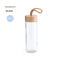 Bidon Éco-Friendly Personnalisé 420 ml - Burdis Matières : bambou