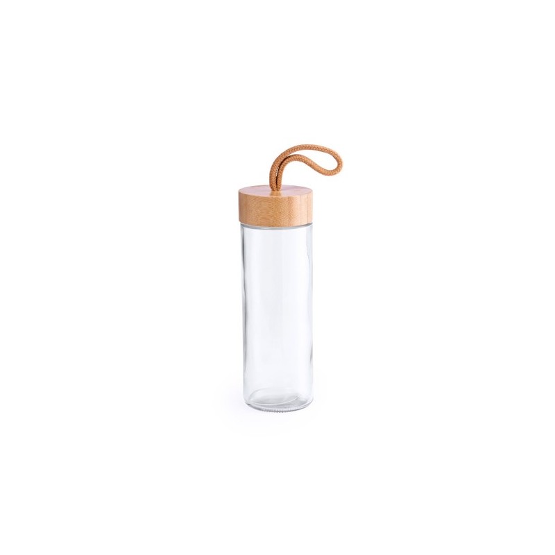 Bidon Éco-Friendly Personnalisé 420 ml - Burdis Matières : bambou personnalisable avec votre logo