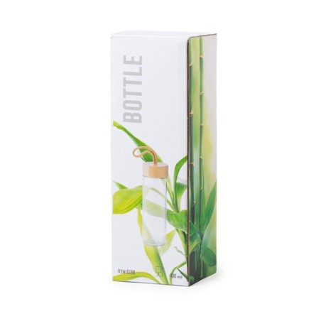 Bidon Éco-Friendly Personnalisé 420 ml - Burdis Matières : bambou goodies publicitaire événementiel
