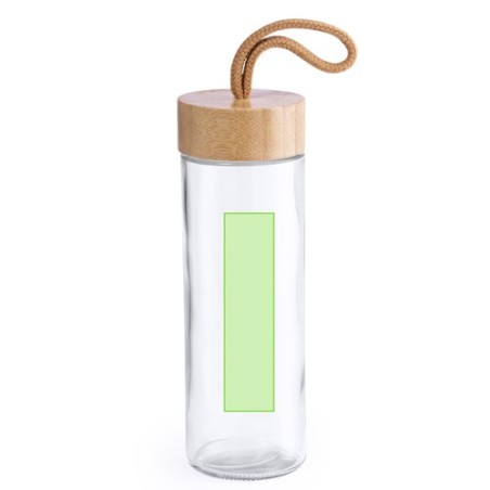 Bidon Burdis : Gourde Éco-Friendly en Verre et Bambou