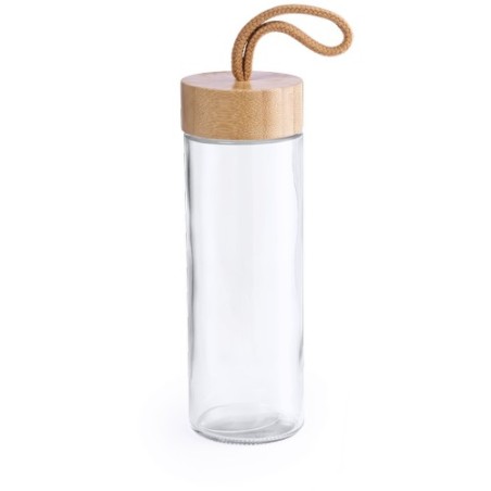 Bidon Éco-Friendly Personnalisé 420 ml - Burdis Matières : bambou objet promotionnel éco-responsable