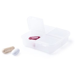 Pilulier Pratique et Personnalisé Edmor Couleurs : blanc 2