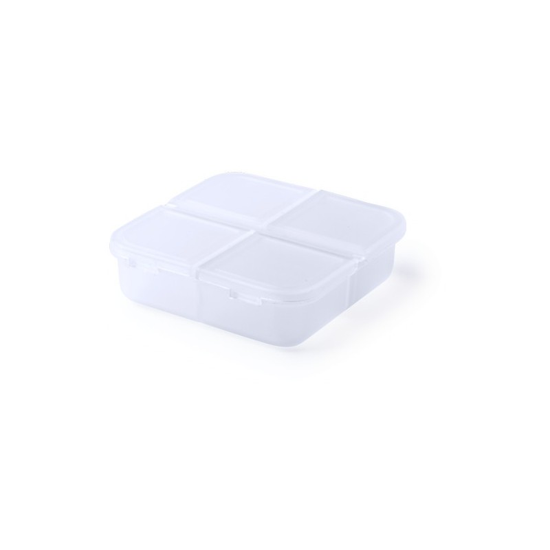 Pilulier Pratique et Personnalisé Edmor Couleurs : blanc goodies publicitaire événementiel