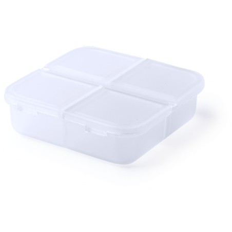 Pilulier Pratique et Personnalisé Edmor Couleurs : blanc goodies publicitaire événementiel