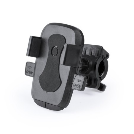 Support personnalisé pour smartphone, accessoire de vélo Lonter pas cher Couleurs : noir cadeau entreprise pas cher