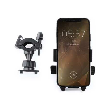 Support personnalisé pour smartphone, accessoire de vélo Lonter pas cher Couleurs : noir marquage laser ultra précis