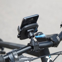 Support personnalisé pour smartphone, accessoire de vélo Lonter pas cher Couleurs : noir objet promotionnel éco-responsable