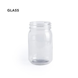 Pot Élégant en Verre Bonbonnière Personnalisé Drunax Matières : verre
