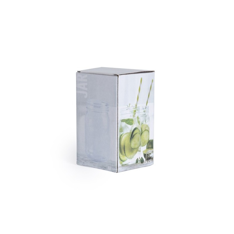 Pot Élégant en Verre Bonbonnière Personnalisé Drunax Matières : verre goodies publicitaire événementiel