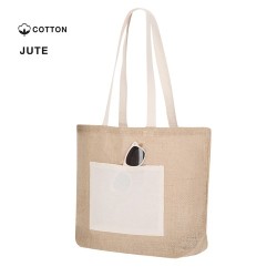 Sac de Plage Personnalisé Farus Matières : coton Couleurs : naturel 2