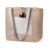 Sac de Plage Personnalisé Farus Matières : coton Couleurs : naturel marquage laser ultra précis