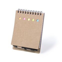 Bloc Notes Adhésif Éco-responsable Personnalisé Diser Matières : carton recyclé 2