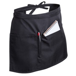 Tablier Personnalisable de Travail Sur-Mesure Milty Matières : polyester Couleurs : noir