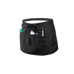 Tablier Personnalisable de Travail Sur-Mesure Milty Matières : polyester Couleurs : noir 2