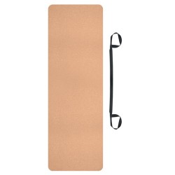 Tapis de yoga  en liège - SAVASANA Matières : liège Couleurs : beige impression haute définition