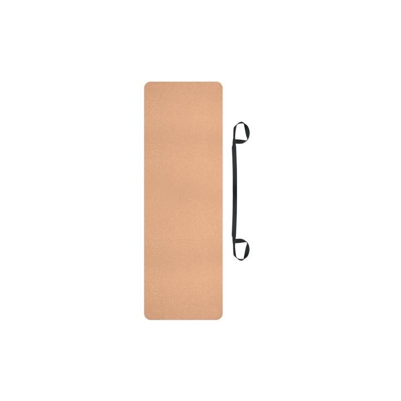Tapis de yoga  en liège - SAVASANA Matières : liège Couleurs : beige impression haute définition