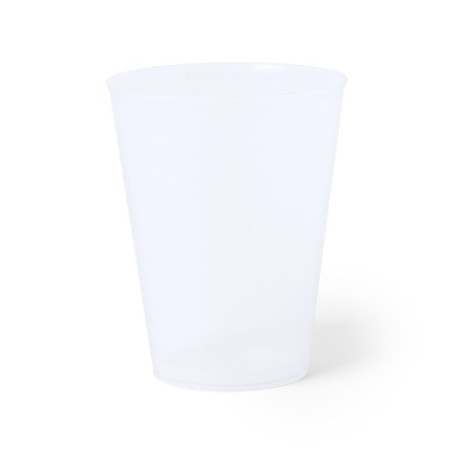 Verre Incassable Personnalisé 500ml Ginbert Matières : polypropylène (PP) Couleurs : transparent