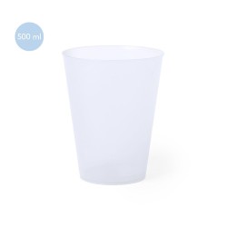 Verre Incassable Personnalisé 500ml Ginbert Matières : polypropylène (PP) Couleurs : transparent 2