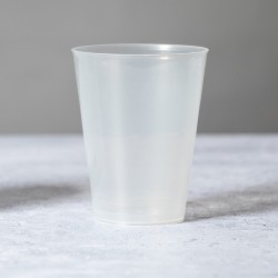 Verre Incassable Personnalisé 500ml Ginbert Matières : polypropylène (PP) Couleurs : transparent cadeau entreprise pas cher