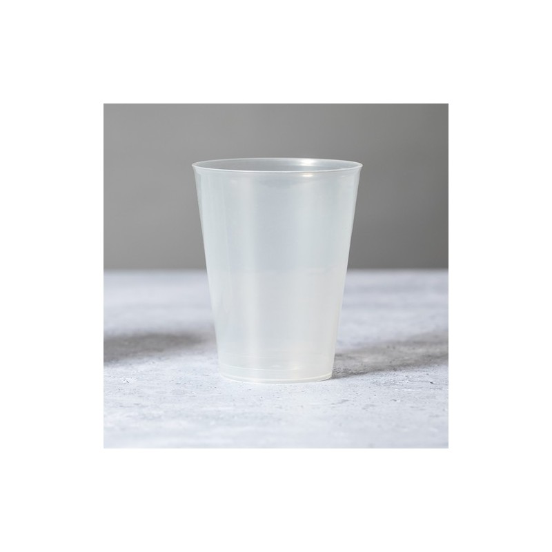 Verre Incassable Personnalisé 500ml Ginbert Matières : polypropylène (PP) Couleurs : transparent cadeau entreprise pas cher