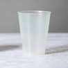 Verre Incassable Personnalisé 500ml Ginbert Matières : polypropylène (PP) Couleurs : transparent impression haute définition