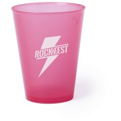 Verre Incassable Personnalisé 500ml Ginbert Matières : polypropylène (PP) Couleurs : transparent marquage laser ultra précis