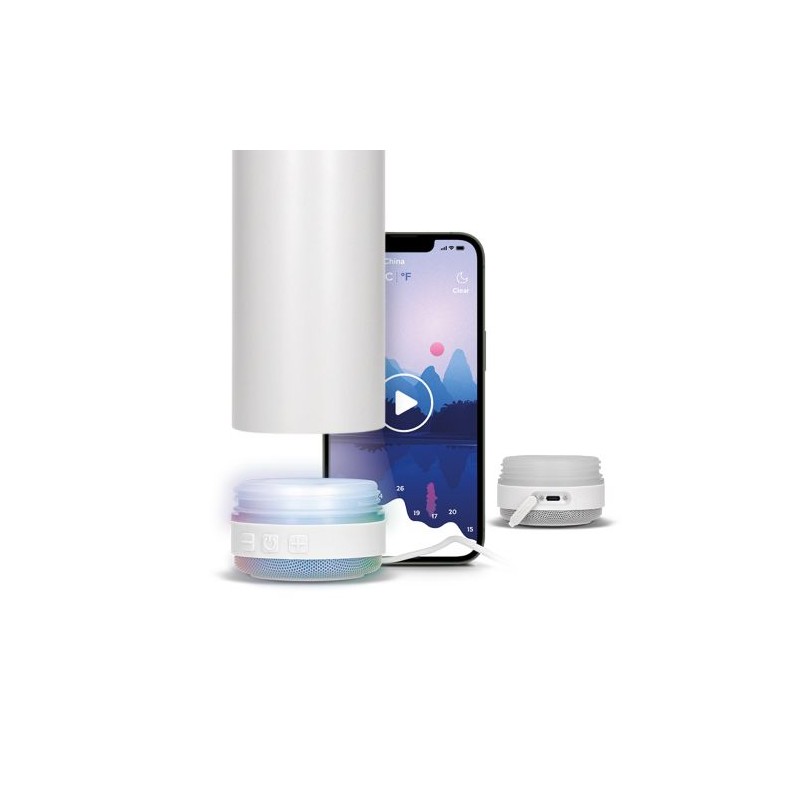 Gourde Isotherme Éco-responsable Double-Paroi Inox 60 cl avec Haut-Parleur - Personnalisée goodies personnalisé en stock