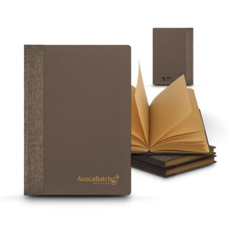Carnet A5 Éco-responsable avec couverture en poudre de café