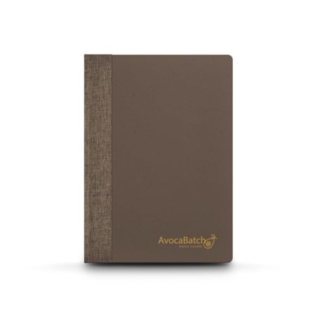 Carnet A5 Éco-responsable avec couverture en poudre de café cadeau entreprise pas cher