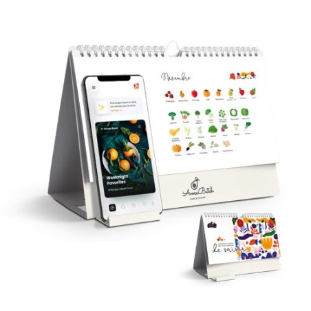 Calendrier Personnalisé Éco-Responsable des Fruits et Légumes de Saison