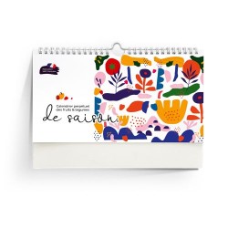 Calendrier Personnalisé Éco-Responsable des Fruits et Légumes de Saison 2