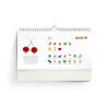 Calendrier Personnalisé Éco-Responsable des Fruits et Légumes de Saison goodies publicitaire événementiel